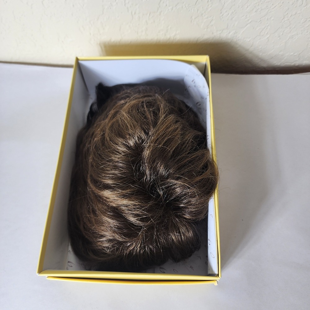 Gabor Flexlite Synthetic Wig Short Layered Pixie Brown Petite Personal Fit Cap - Picture 8 of 9